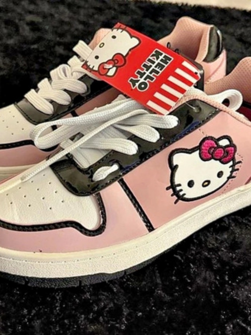 Hello Kitty Pink & White Sneakers BNWT